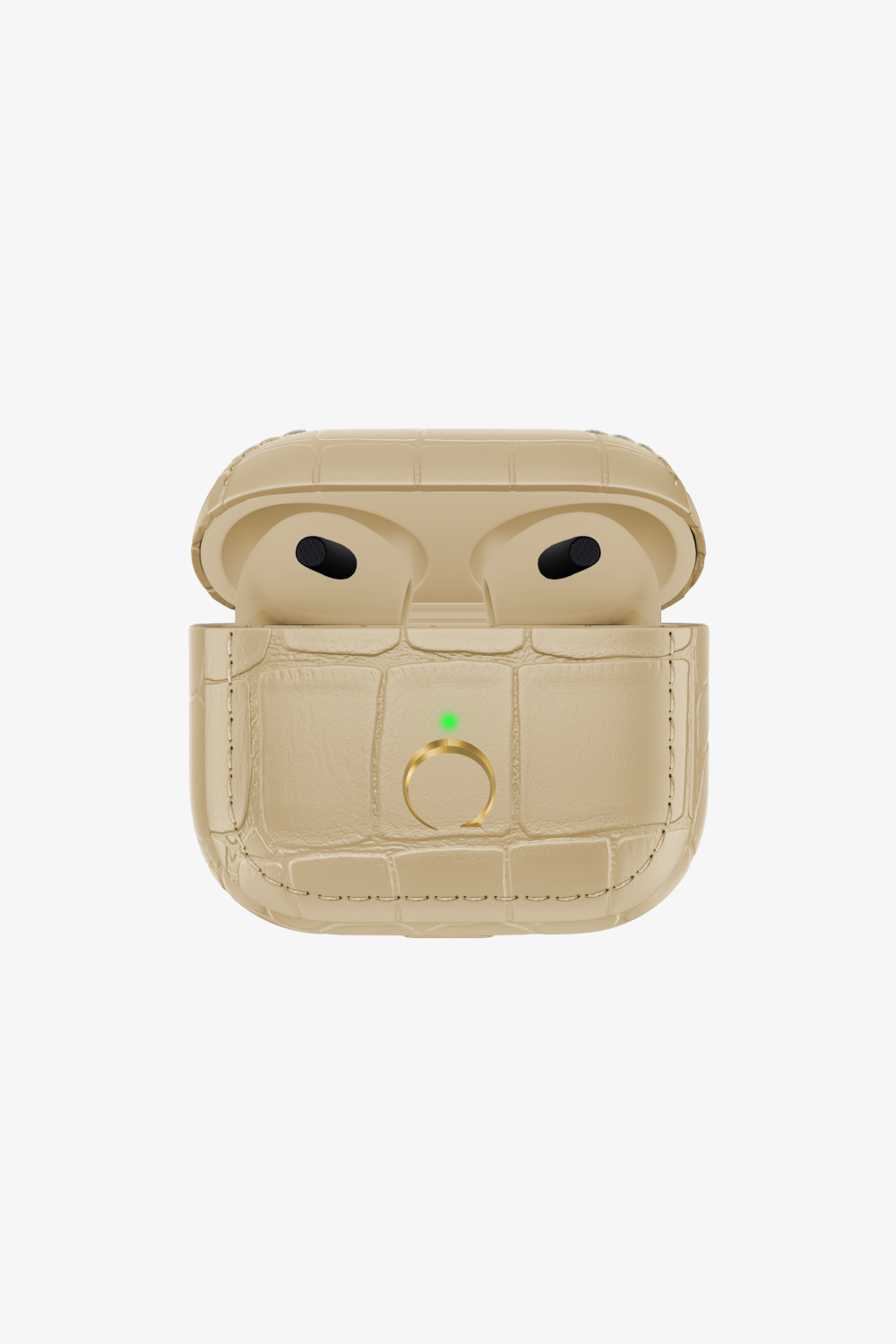 Airpods 3 Alligator - Gold / Vanilla - zollofrance