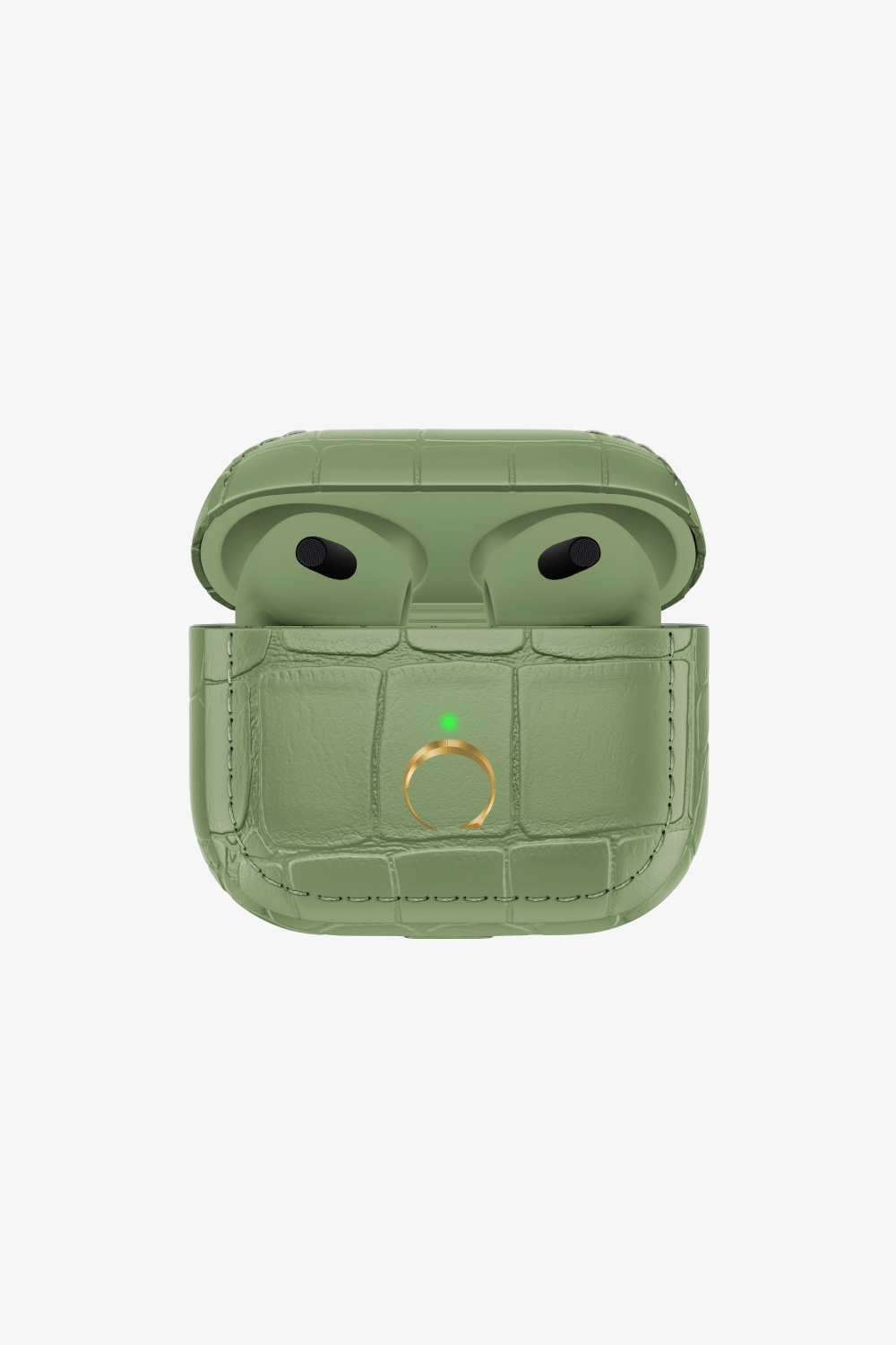 Airpods 3 Alligator - Gold / Vert Citron - zollofrance