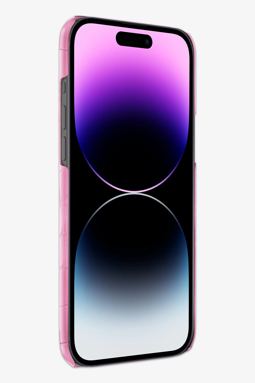 Pink Tendre Alligator Case for iPhone 14 Series - Pink Tendre Alligator Case for iPhone 14 Series - zollofrance