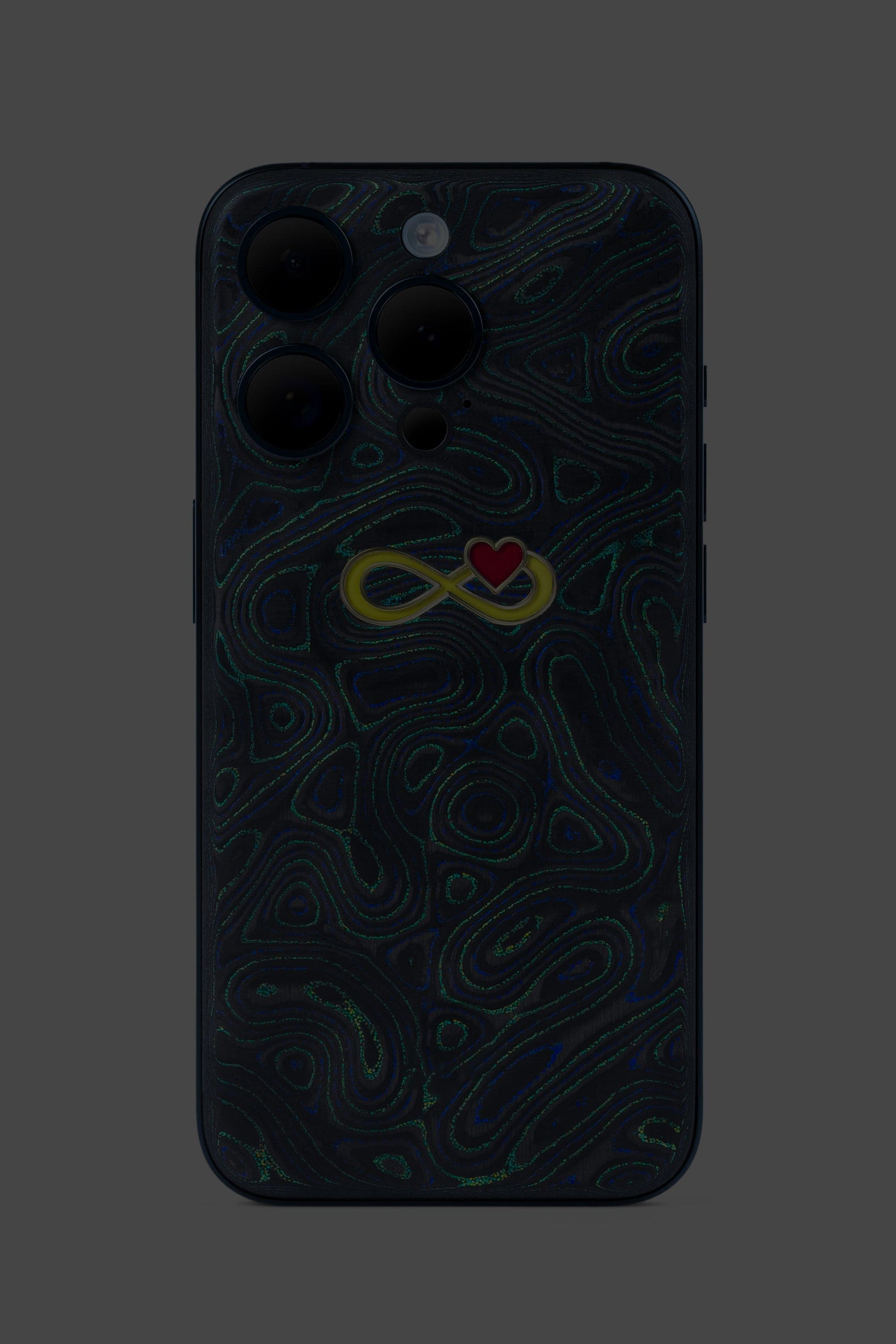 Malachite Infinity Carbon Fiber iPhone 15 Pro Max - Malachite Infinity Carbon Fiber iPhone 15 Pro Max - zollofrance