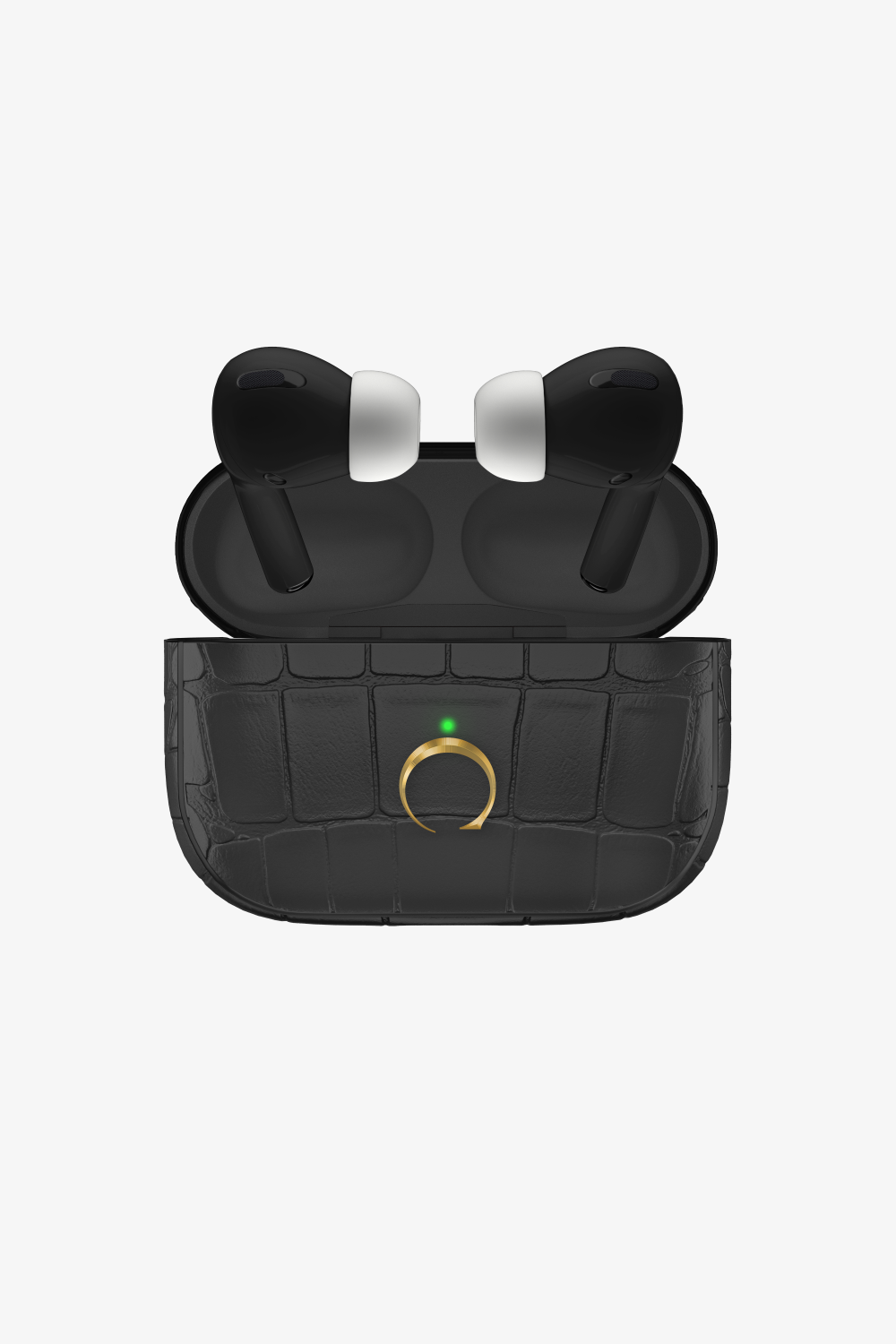 Alligator Airpods Pro 2nd Generation - Gold / Black - zollofrance