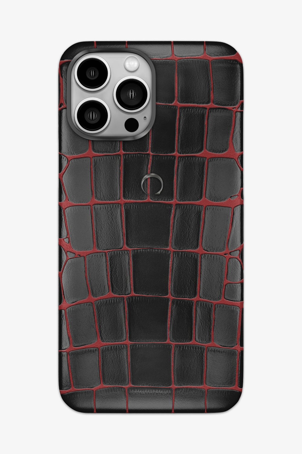 Dual Tone Exotic Alligator Case for iPhone 15 Pro Max - Dual Tone Exotic Alligator Case for iPhone 15 Pro Max - zollofrance