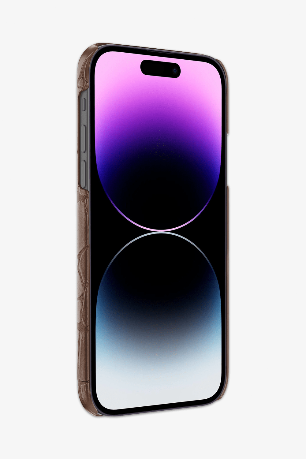 Cocoa Alligator Case for iPhone 14 Pro - Cocoa Alligator Case for iPhone 14 Pro - zollofrance