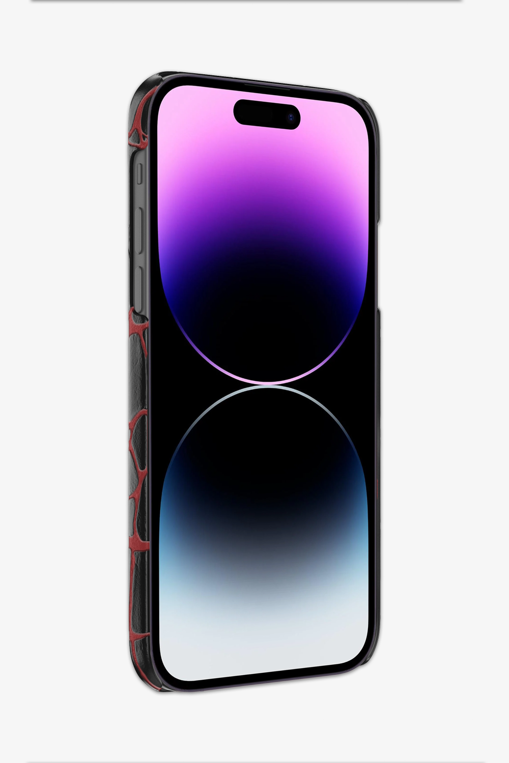 Dual Tone Exotic Alligator Case for iPhone 15 Pro - Dual Tone Exotic Alligator Case for iPhone 15 Pro - zollofrance