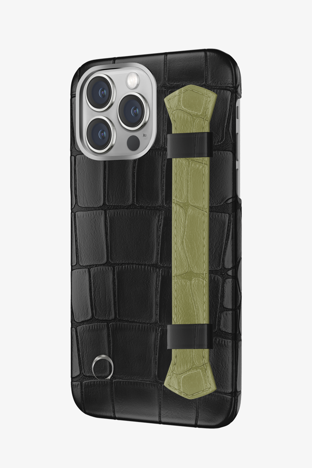 Double Headed Alligator Strap Case for iPhone 15 Pro - Double Headed Alligator Strap Case for iPhone 15 Pro - zollofrance