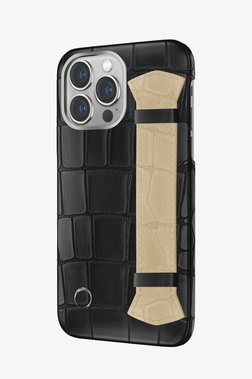 Majestic Alligator Strap Case for iPhone 15 Pro - Majestic Alligator Strap Case for iPhone 15 Pro - zollofrance