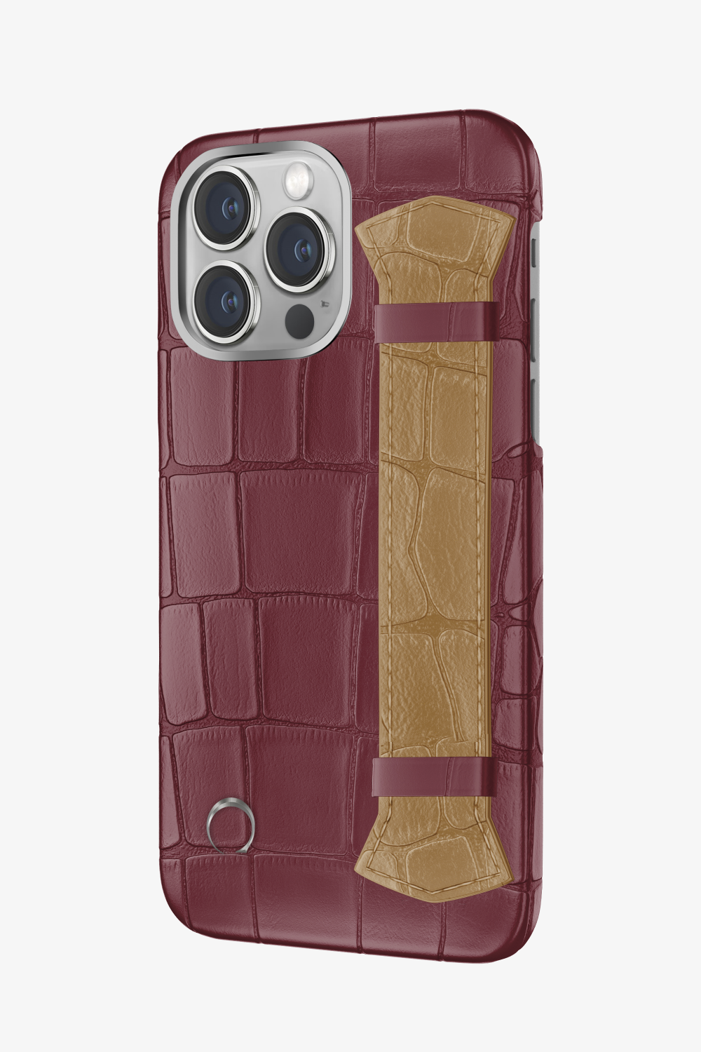 Majestic Alligator Strap Case for iPhone 15 Pro - Majestic Alligator Strap Case for iPhone 15 Pro - zollofrance