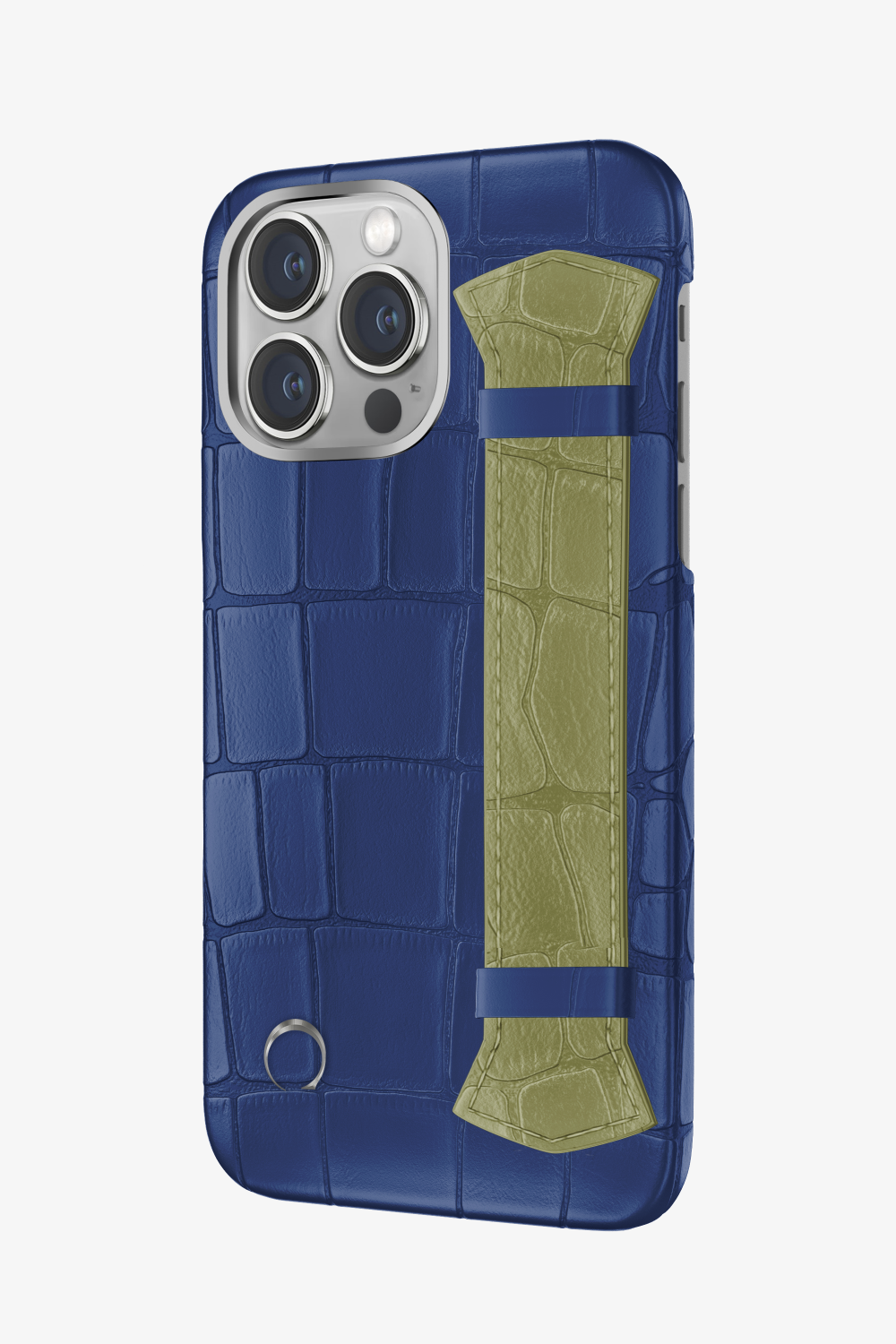Majestic Alligator Strap Case for iPhone 15 Pro - Majestic Alligator Strap Case for iPhone 15 Pro - zollofrance