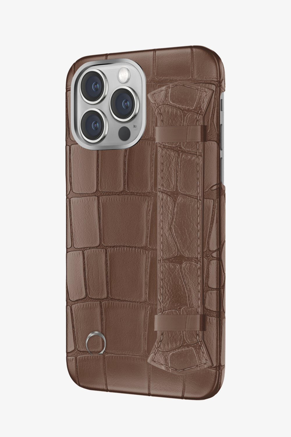 Majestic Alligator Strap Case for iPhone 15 Pro - Majestic Alligator Strap Case for iPhone 15 Pro - zollofrance