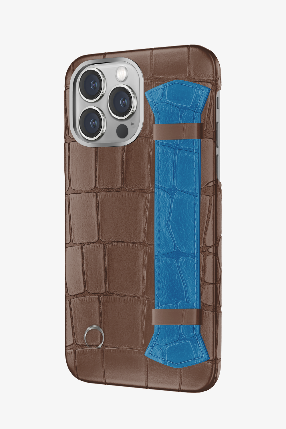 Majestic Alligator Strap Case for iPhone 15 Pro - Majestic Alligator Strap Case for iPhone 15 Pro - zollofrance