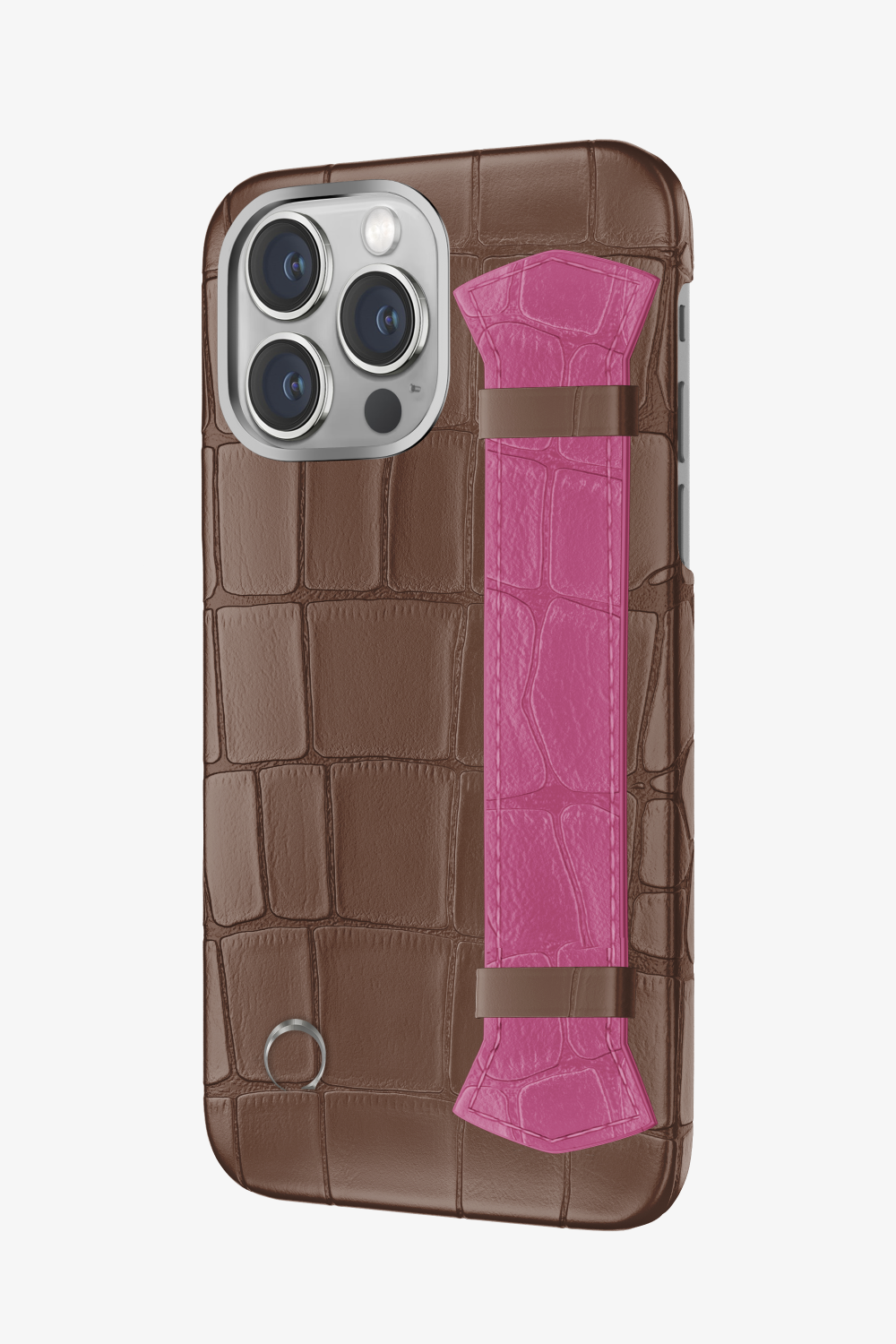 Majestic Alligator Strap Case for iPhone 15 Pro - Majestic Alligator Strap Case for iPhone 15 Pro - zollofrance