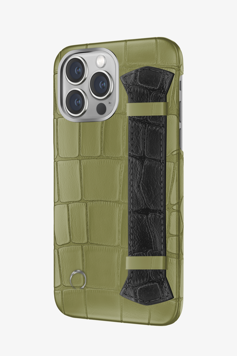 Majestic Alligator Strap Case for iPhone 15 Pro - Majestic Alligator Strap Case for iPhone 15 Pro - zollofrance