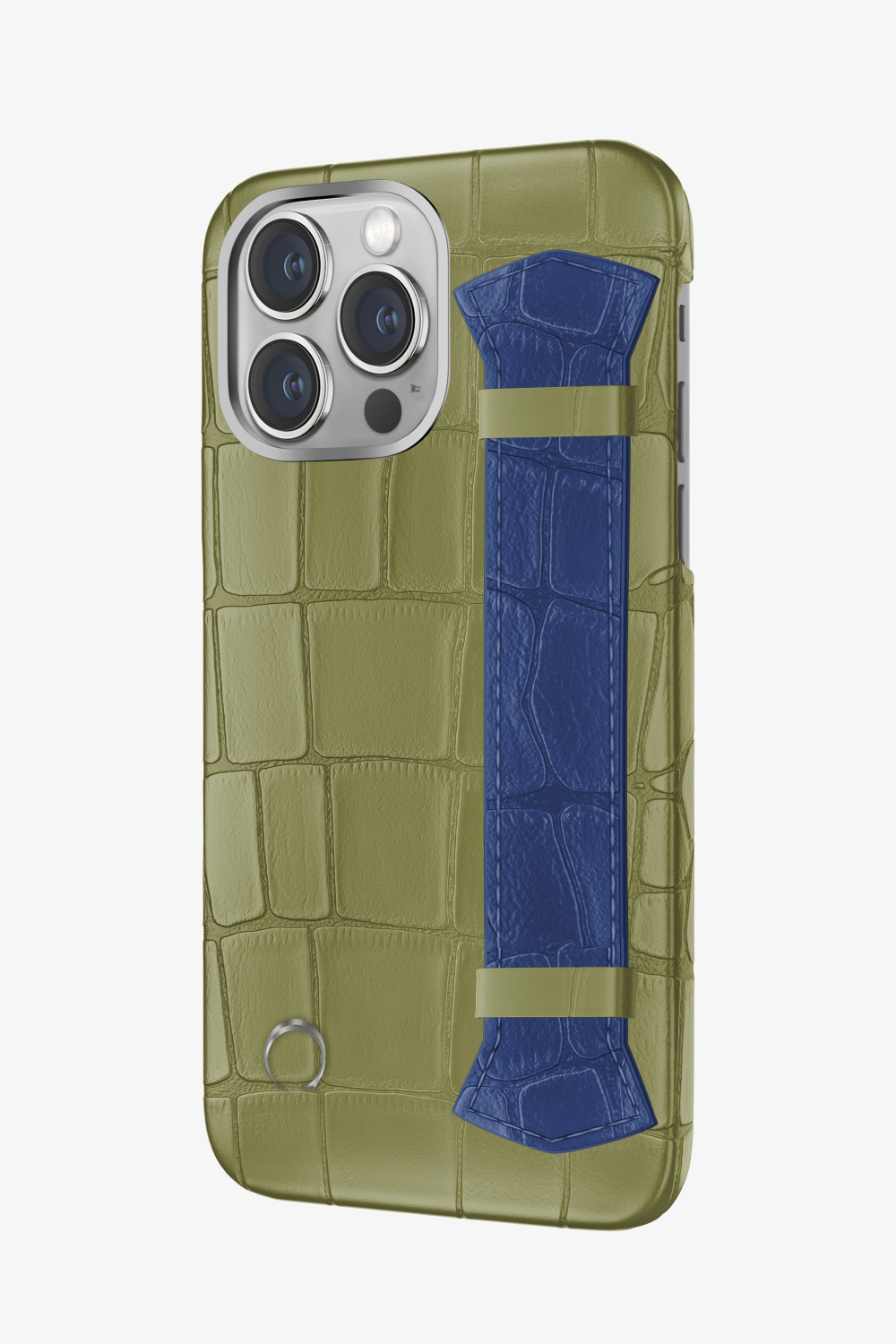 Majestic Alligator Strap Case for iPhone 15 Pro - Majestic Alligator Strap Case for iPhone 15 Pro - zollofrance
