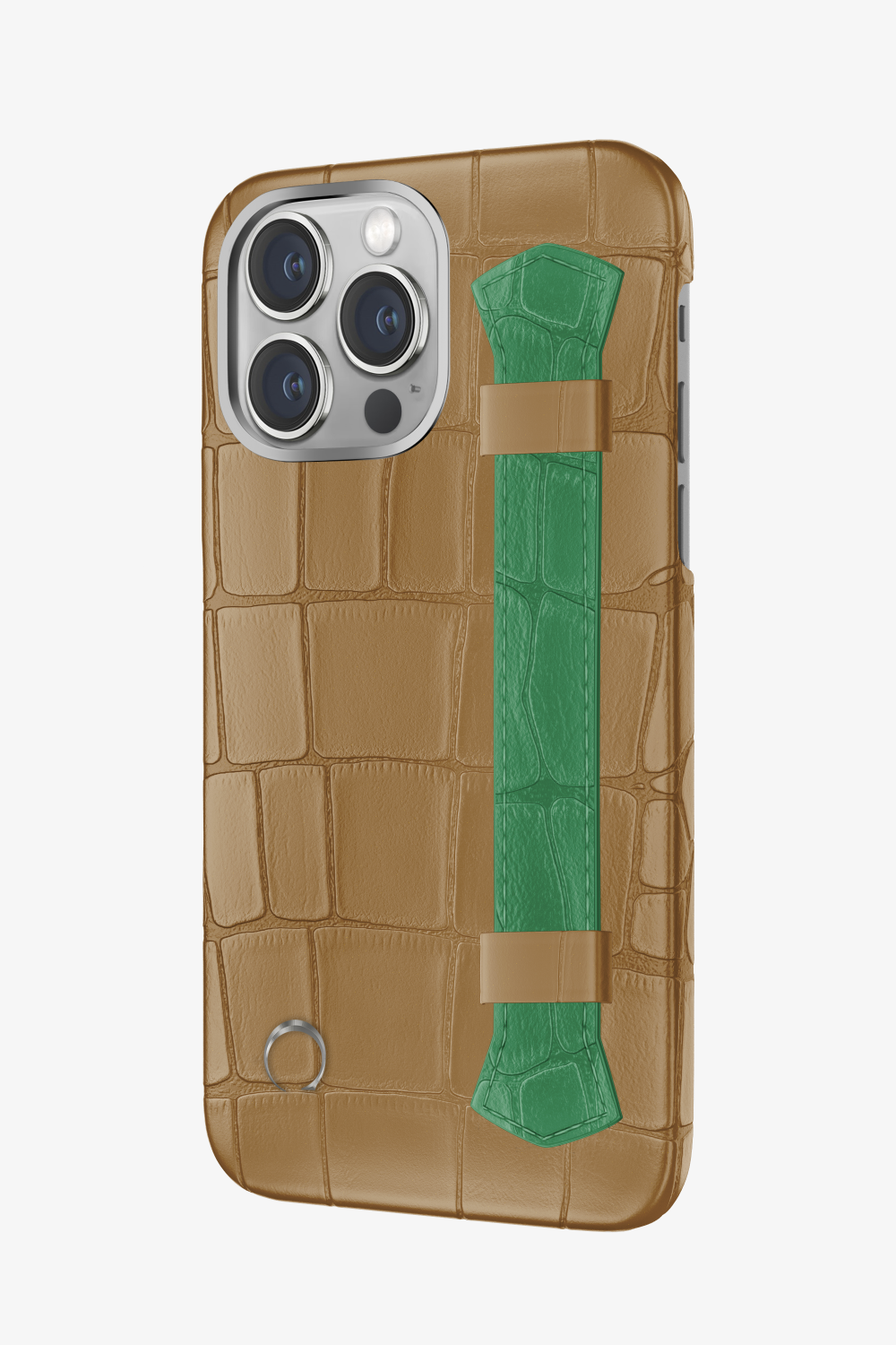 Double Headed Alligator Strap Case for iPhone 15 Pro - Double Headed Alligator Strap Case for iPhone 15 Pro - zollofrance