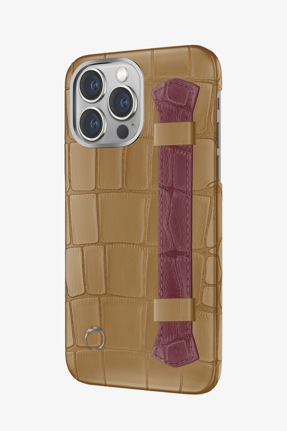 Double Headed Alligator Strap Case for iPhone 15 Pro - Double Headed Alligator Strap Case for iPhone 15 Pro - zollofrance