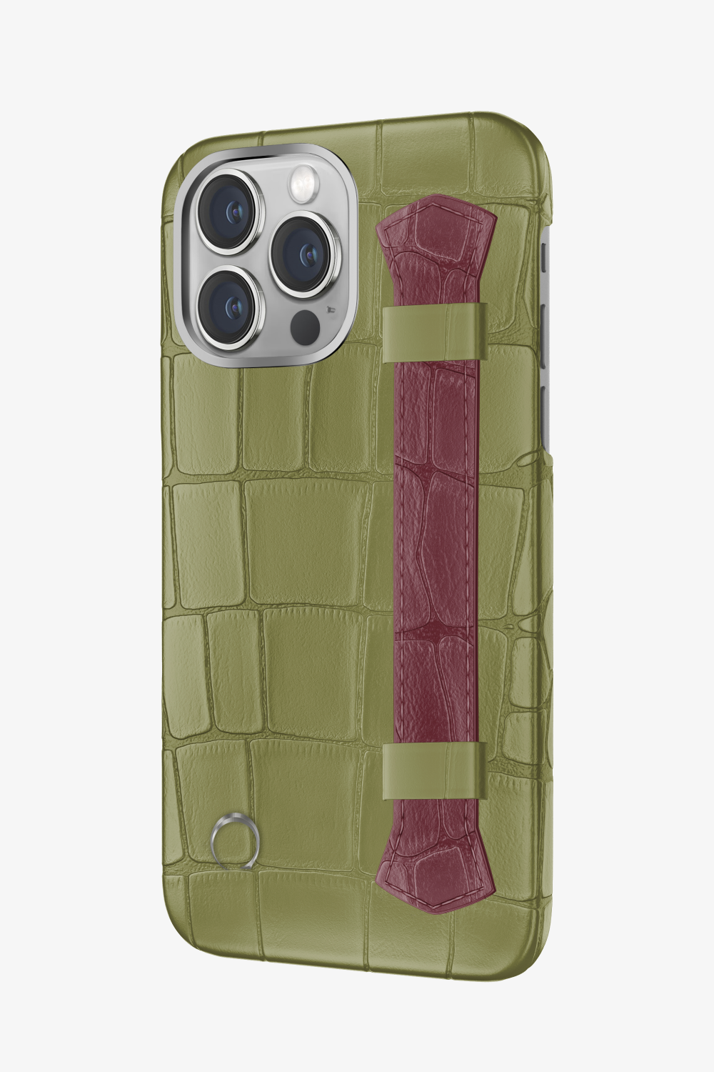 Double Headed Alligator Strap Case for iPhone 15 Pro - Double Headed Alligator Strap Case for iPhone 15 Pro - zollofrance