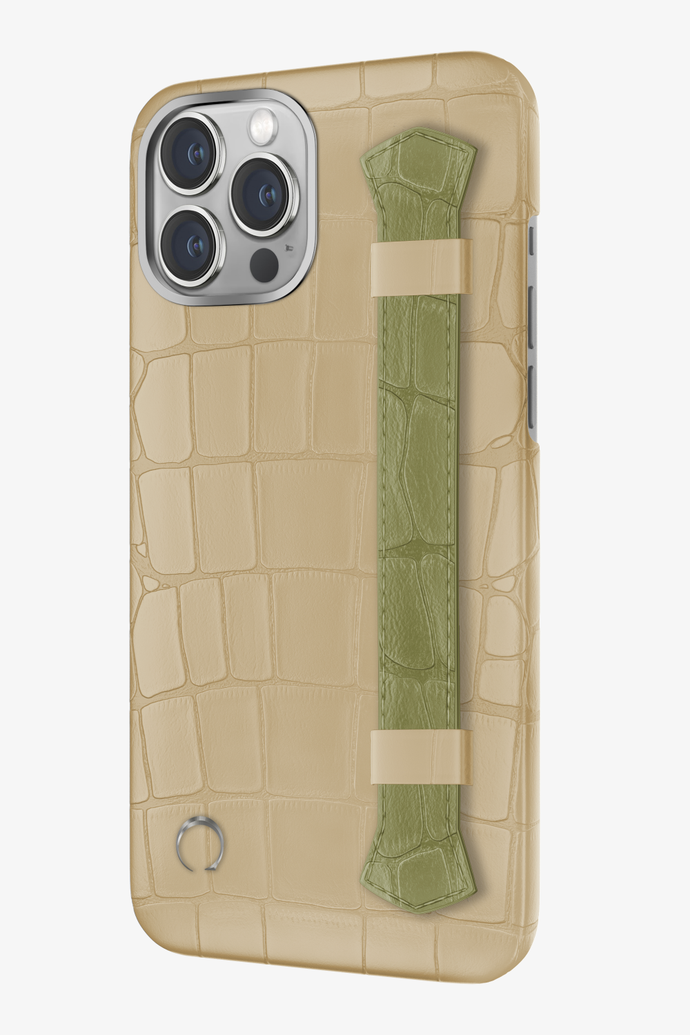 Double Headed Alligator Strap Case for iPhone 15 Pro Max - Double Headed Alligator Strap Case for iPhone 15 Pro Max - zollofrance