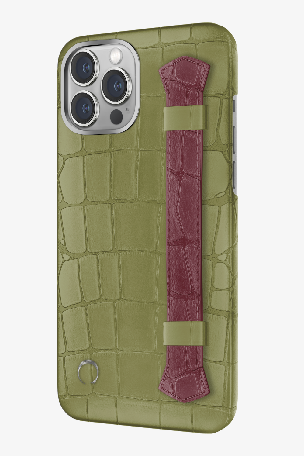 Double Headed Alligator Strap Case for iPhone 15 Pro Max - Double Headed Alligator Strap Case for iPhone 15 Pro Max - zollofrance