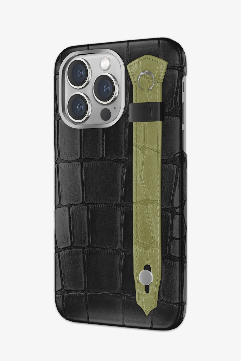 Alligator Strap Case for iPhone 15 Pro - Alligator Strap Case for iPhone 15 Pro - zollofrance