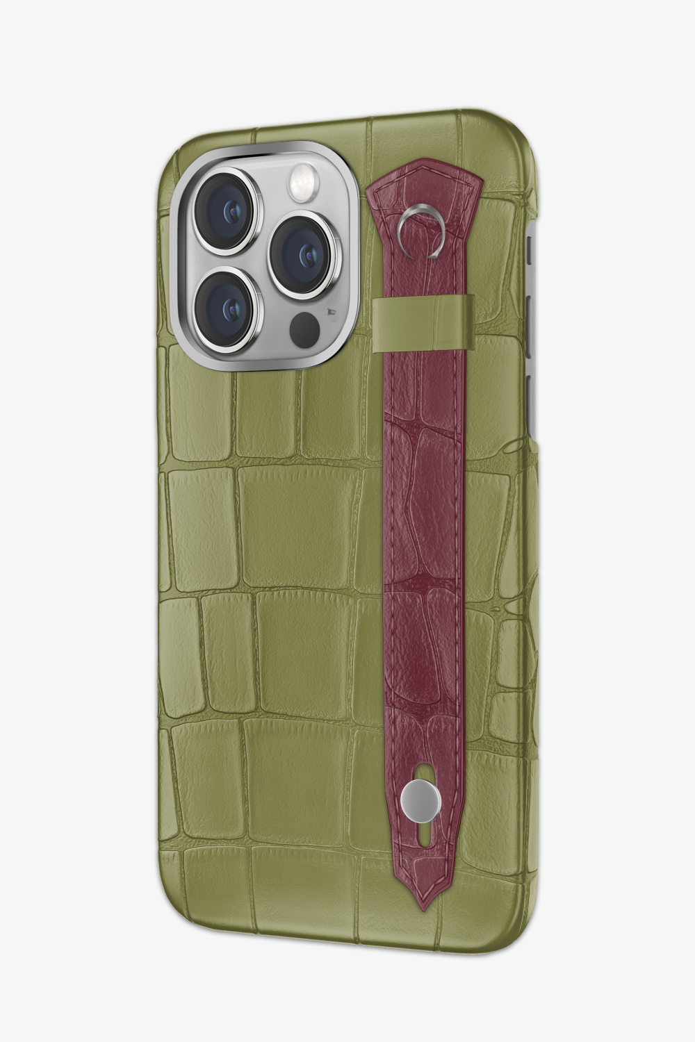 Alligator Strap Case for iPhone 15 Pro - Alligator Strap Case for iPhone 15 Pro - zollofrance