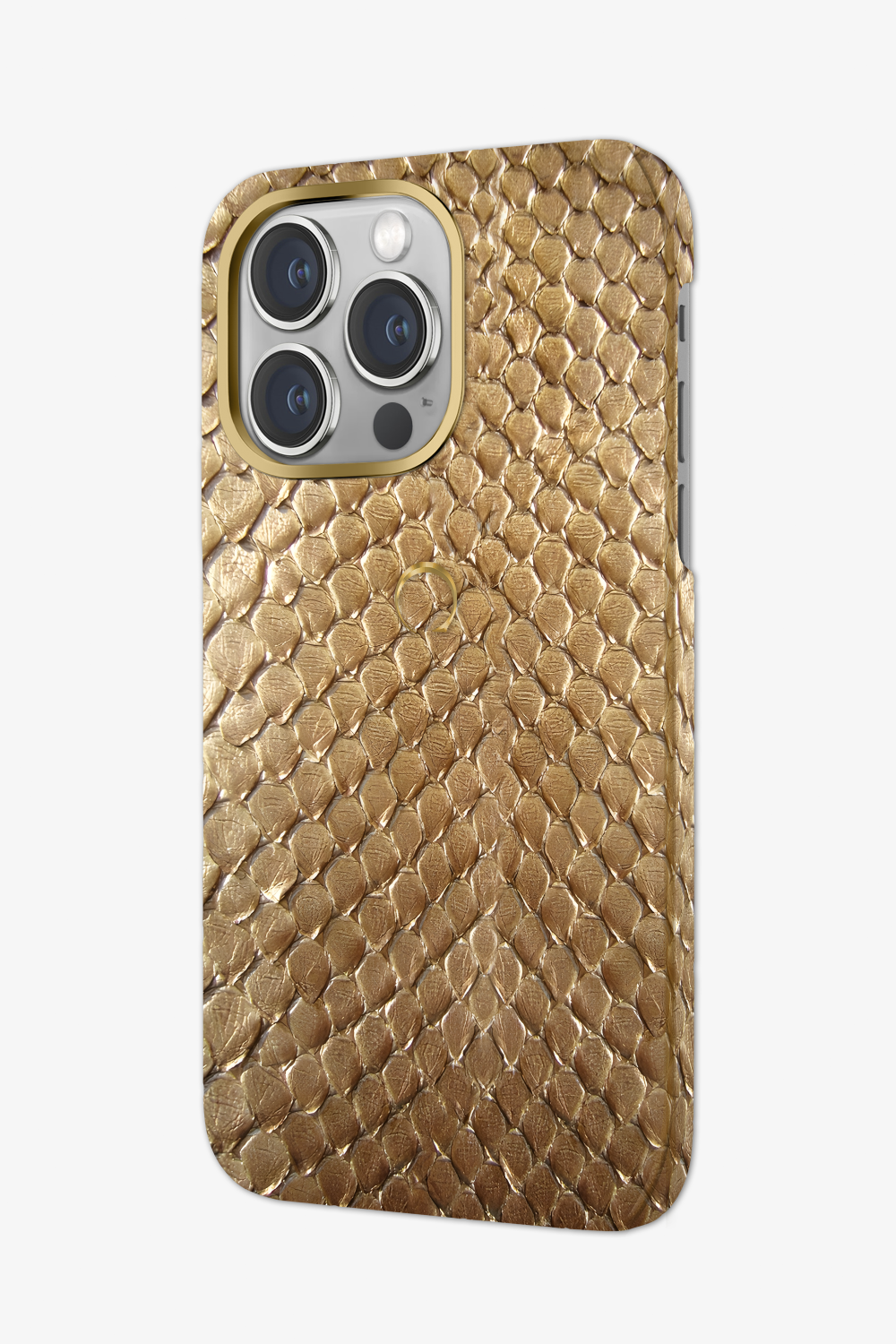 Gold Python Case for iPhone 15 Series - Gold Python Case for iPhone 15 Series - zollofrance