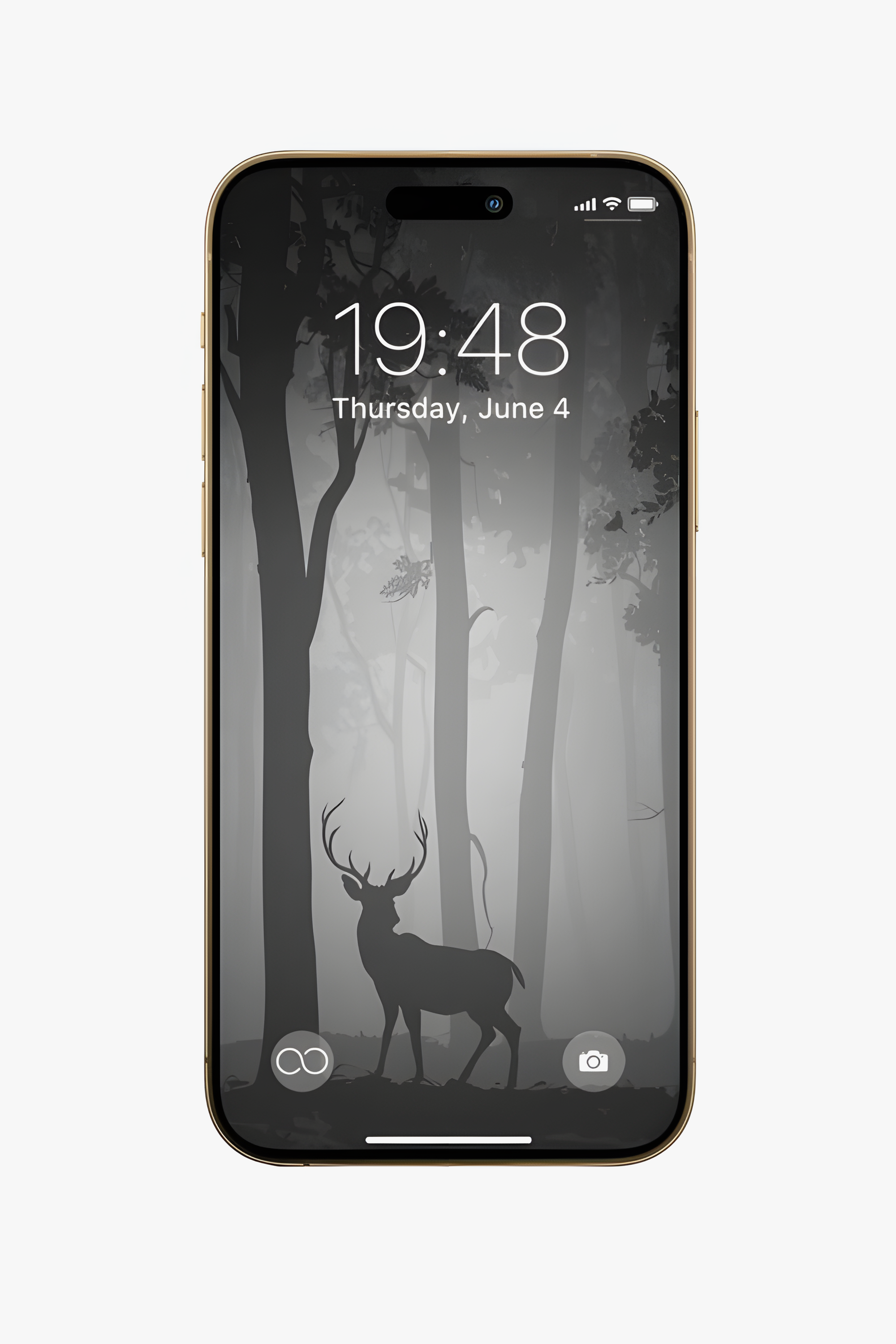 Black Carbon Fiber Majestic Gazelle iPhone 15 Pro - Black Carbon Fiber Majestic Gazelle iPhone 15 Pro - zollofrance