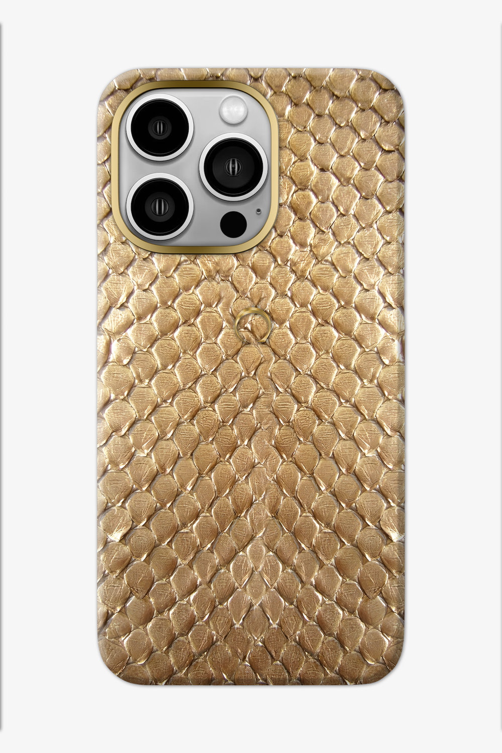 Gold Python Case for iPhone 16 Series - 16 Pro Max / Gold - zollofrance