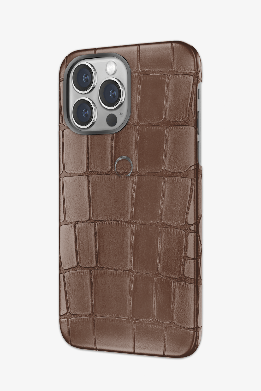 Cocoa Alligator Case for iPhone 16 Pro - Cocoa Alligator Case for iPhone 16 Pro - zollofrance