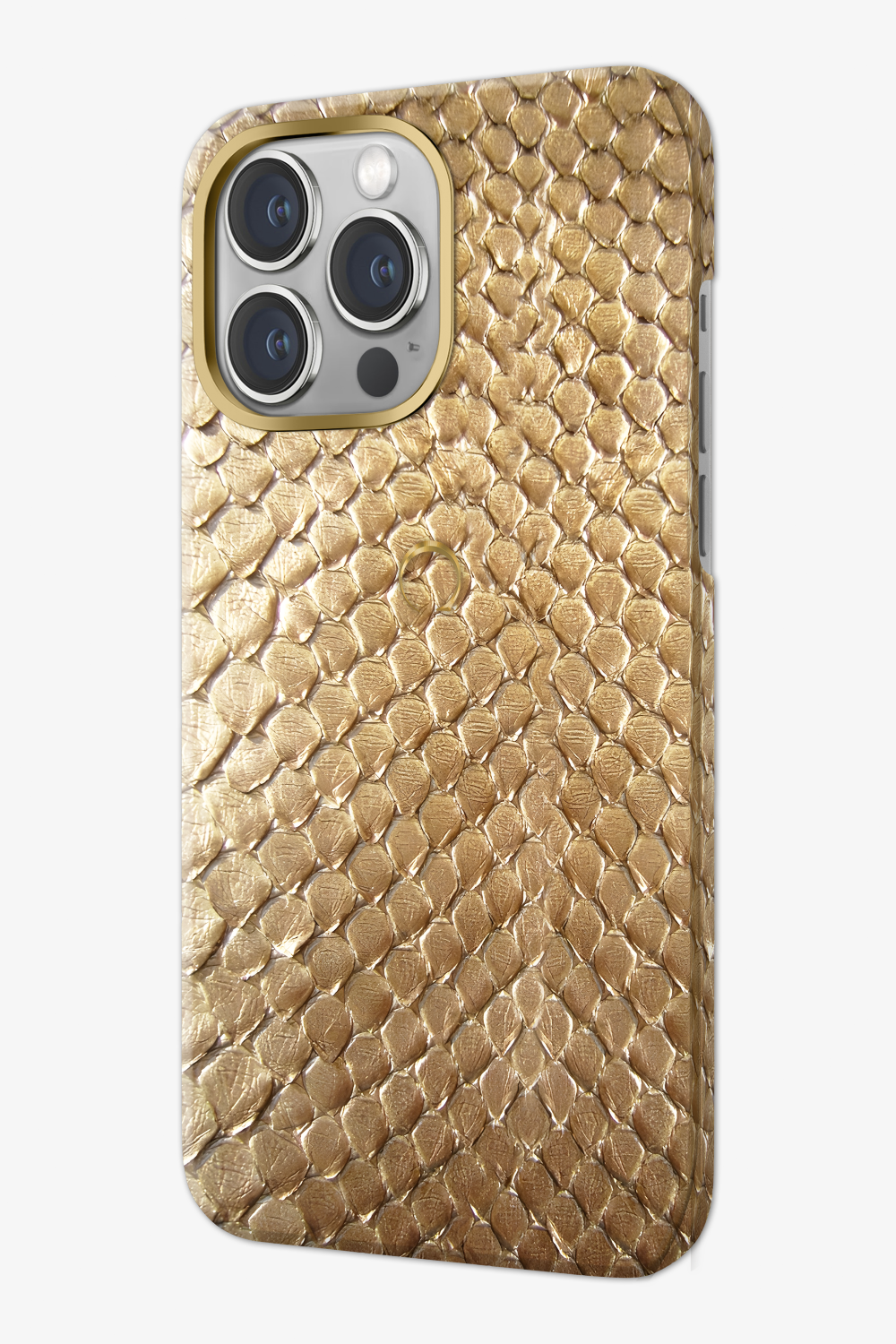 Gold Python Case for iPhone 15 Series - Gold Python Case for iPhone 15 Series - zollofrance