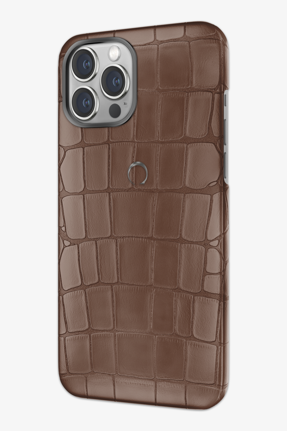 Cocoa Alligator Case for iPhone 16 Pro Max - Cocoa Alligator Case for iPhone 16 Pro Max - zollofrance