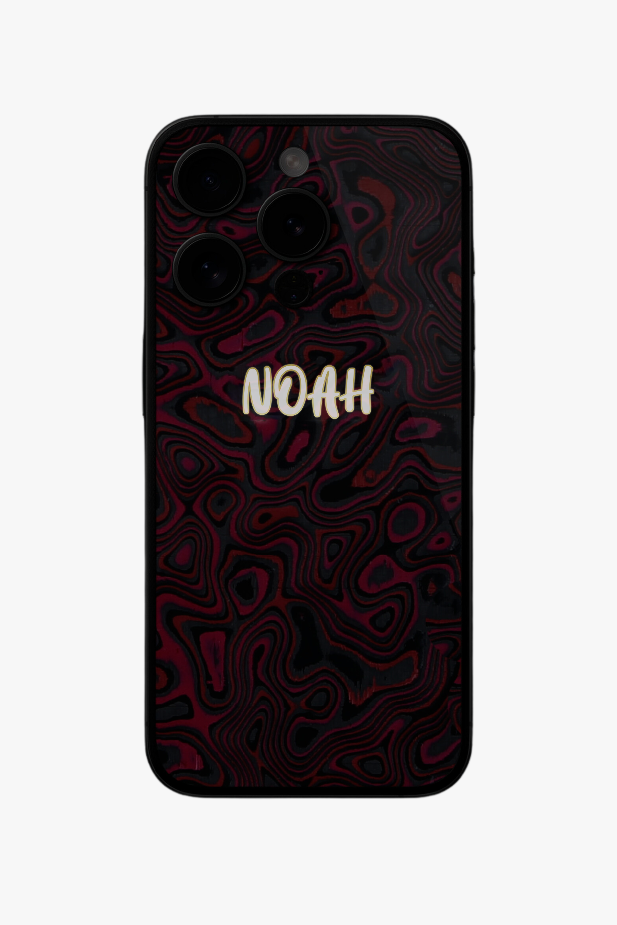 Scarlet Infinity Series Carbon Fiber iPhone 15 Pro - Scarlet Infinity Series Carbon Fiber iPhone 15 Pro - zollofrance