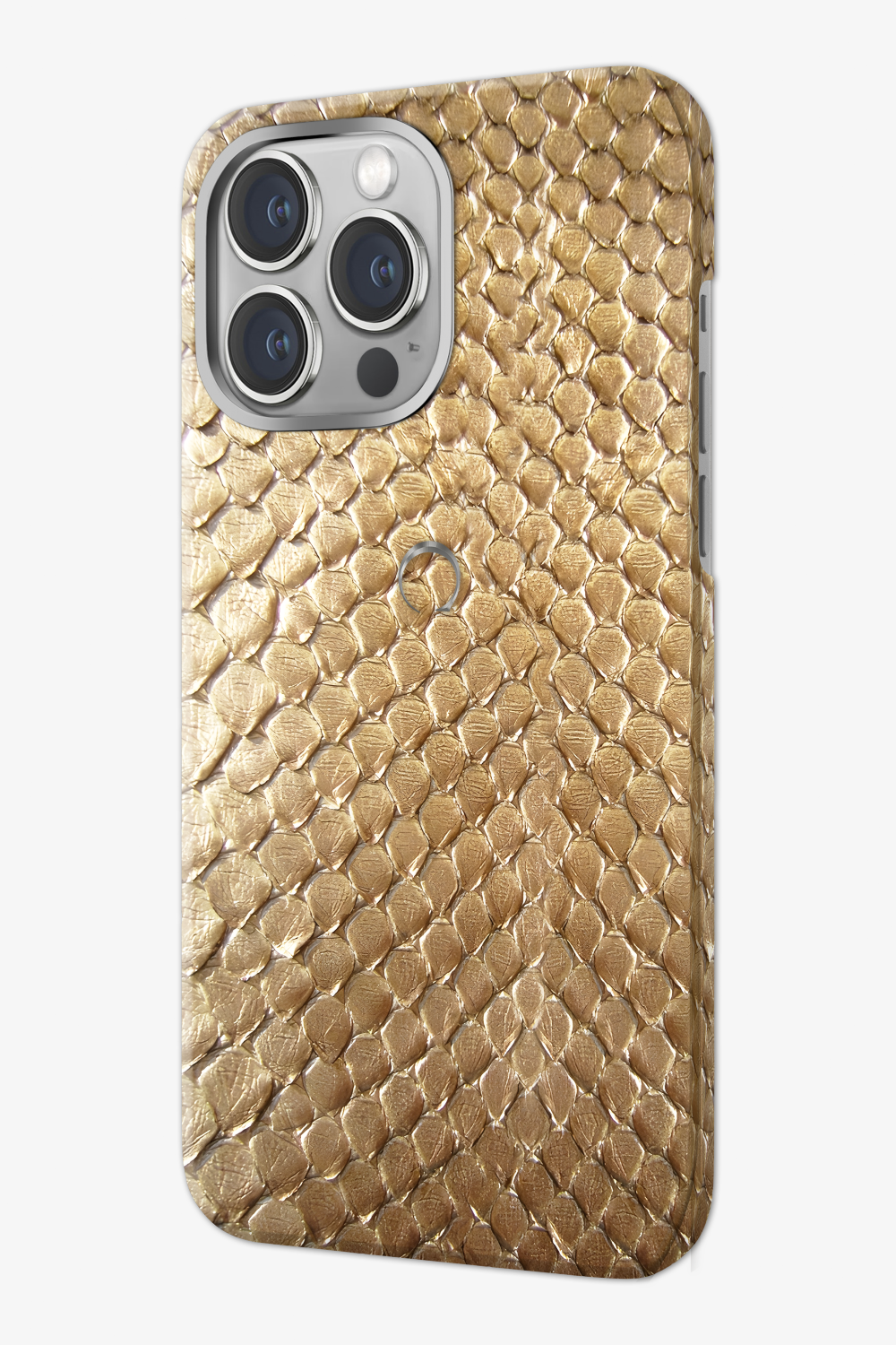 Gold Python Case for iPhone 15 Series - Gold Python Case for iPhone 15 Series - zollofrance