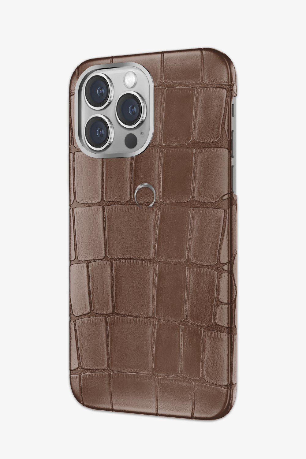 Cocoa Alligator Case for iPhone 16 Pro - Cocoa Alligator Case for iPhone 16 Pro - zollofrance