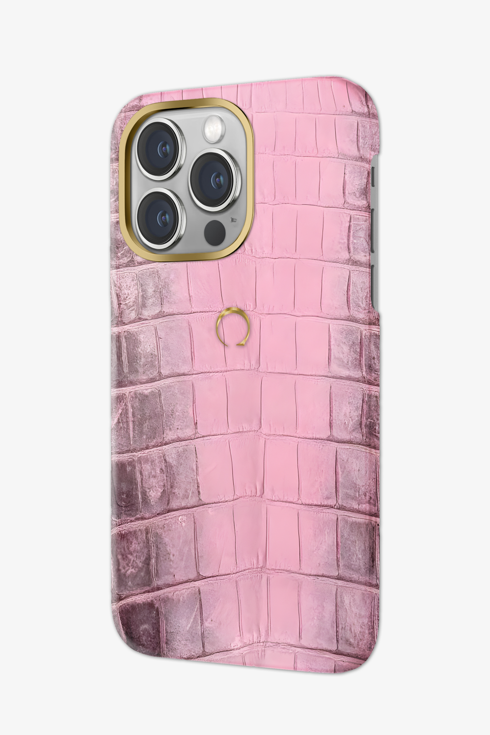 Blush Pink Himalayan Alligator Case for iPhone 16 Pro - Blush Pink Himalayan Alligator Case for iPhone 16 Pro - zollofrance