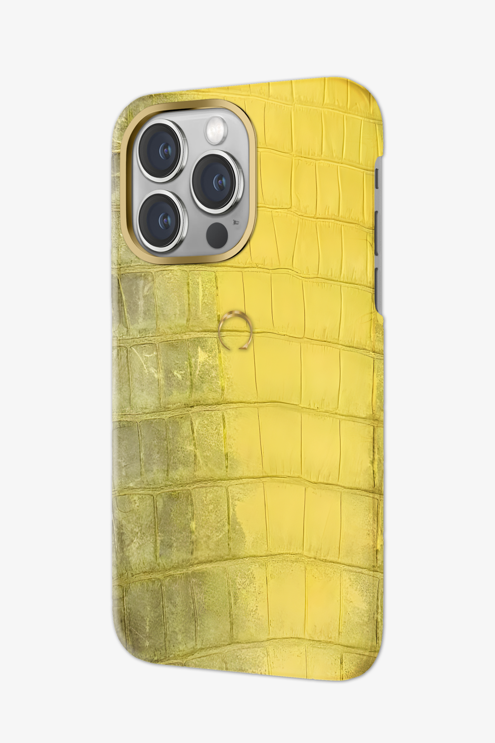 Yellow Himalayan Alligator Case for iPhone 16 Pro - Yellow Himalayan Alligator Case for iPhone 16 Pro - zollofrance