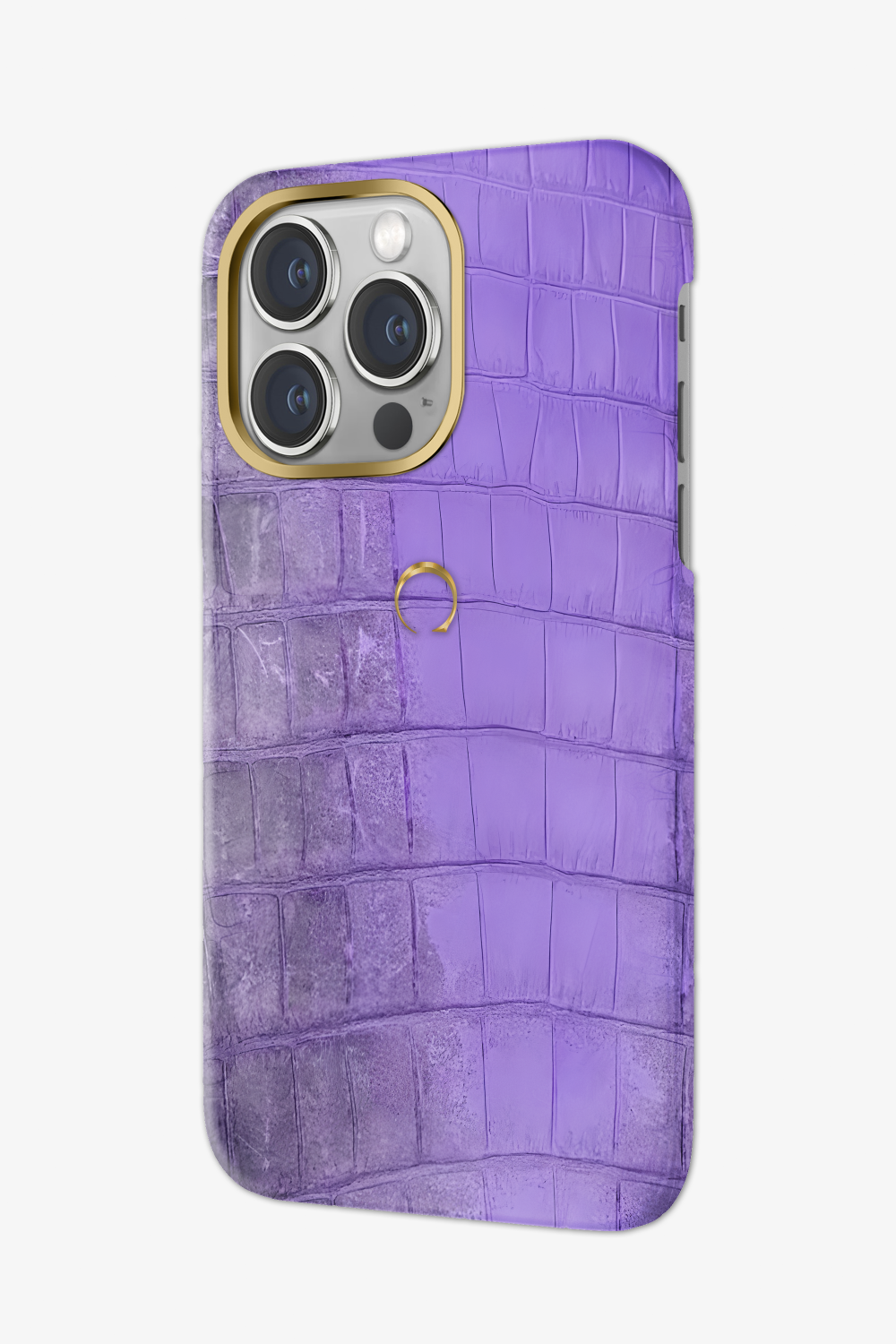 Deep Lilac Himalayan Alligator Case for iPhone 16 Pro - Deep Lilac Himalayan Alligator Case for iPhone 16 Pro - zollofrance