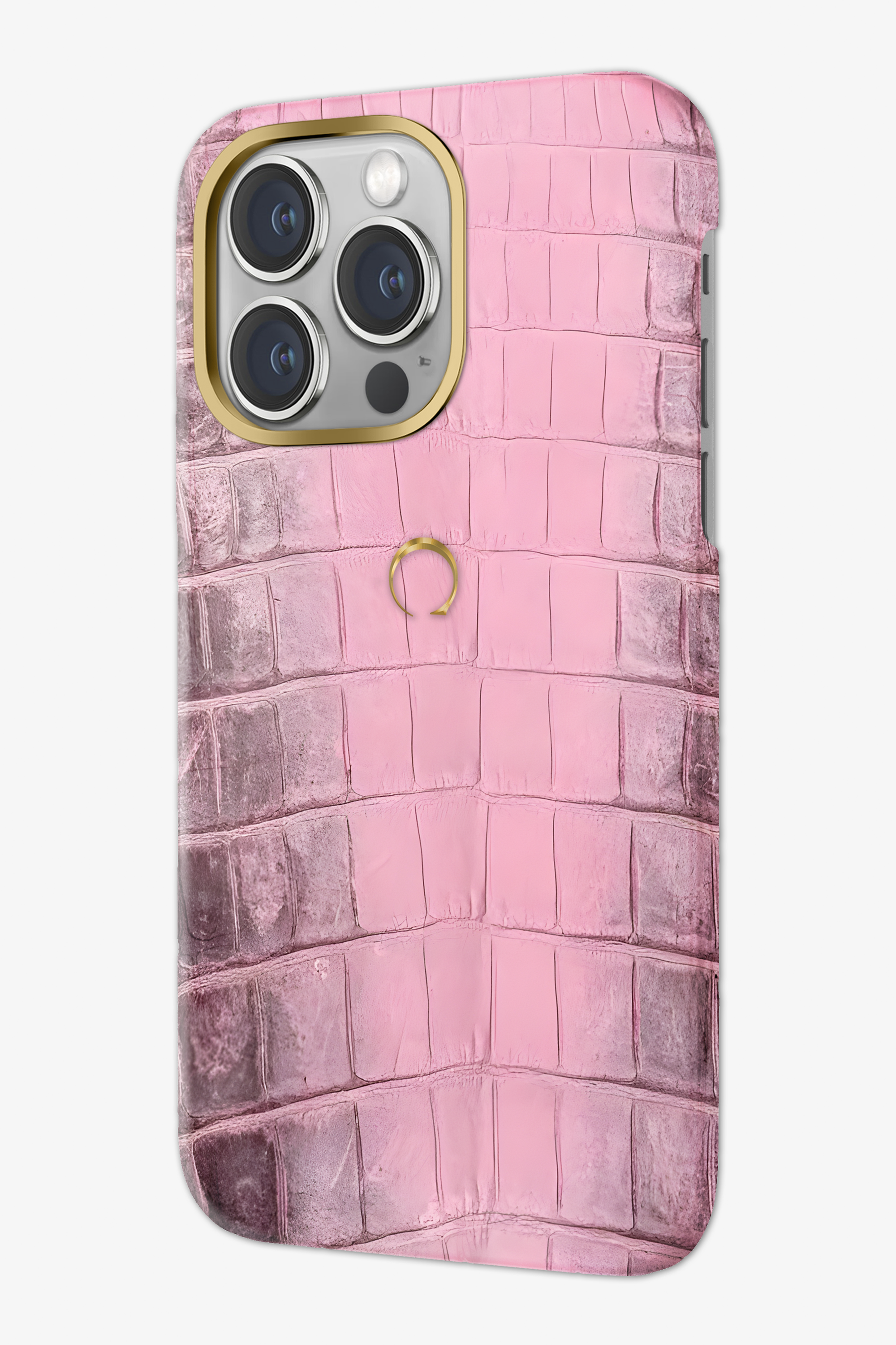 Blush Pink Himalayan Alligator Case for iPhone 16 Pro Max - Blush Pink Himalayan Alligator Case for iPhone 16 Pro Max - zollofrance