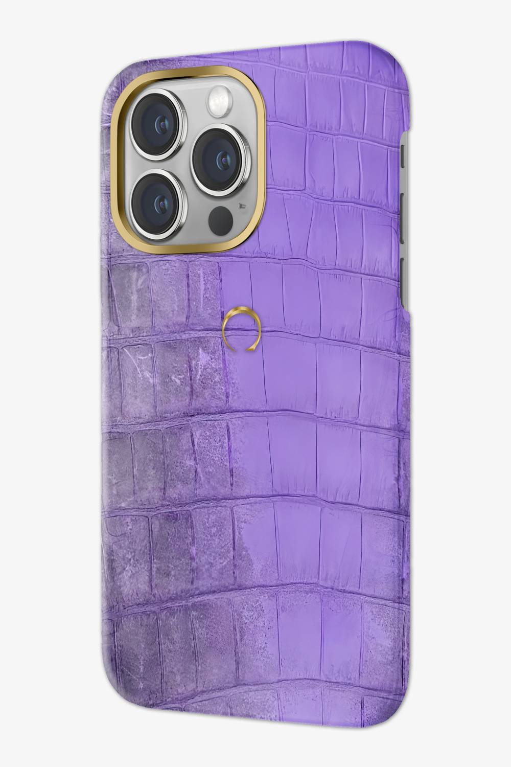 Deep Lilac Himalayan Alligator Case for iPhone 16 Pro Max - Deep Lilac Himalayan Alligator Case for iPhone 16 Pro Max - zollofrance