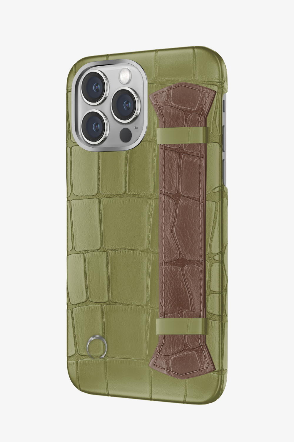 Majestic Alligator Strap Case for iPhone 16 Pro - Majestic Alligator Strap Case for iPhone 16 Pro - zollofrance