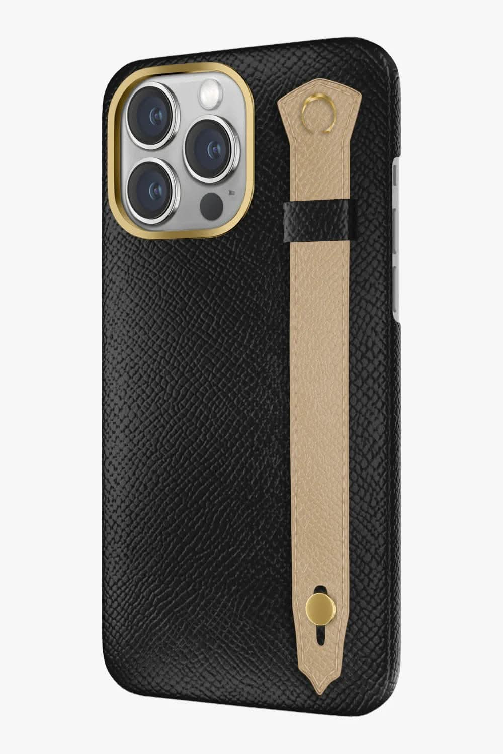 Calfskin Strap Case for iPhone 16 Pro Max - Calfskin Strap Case for iPhone 16 Pro Max - zollofrance