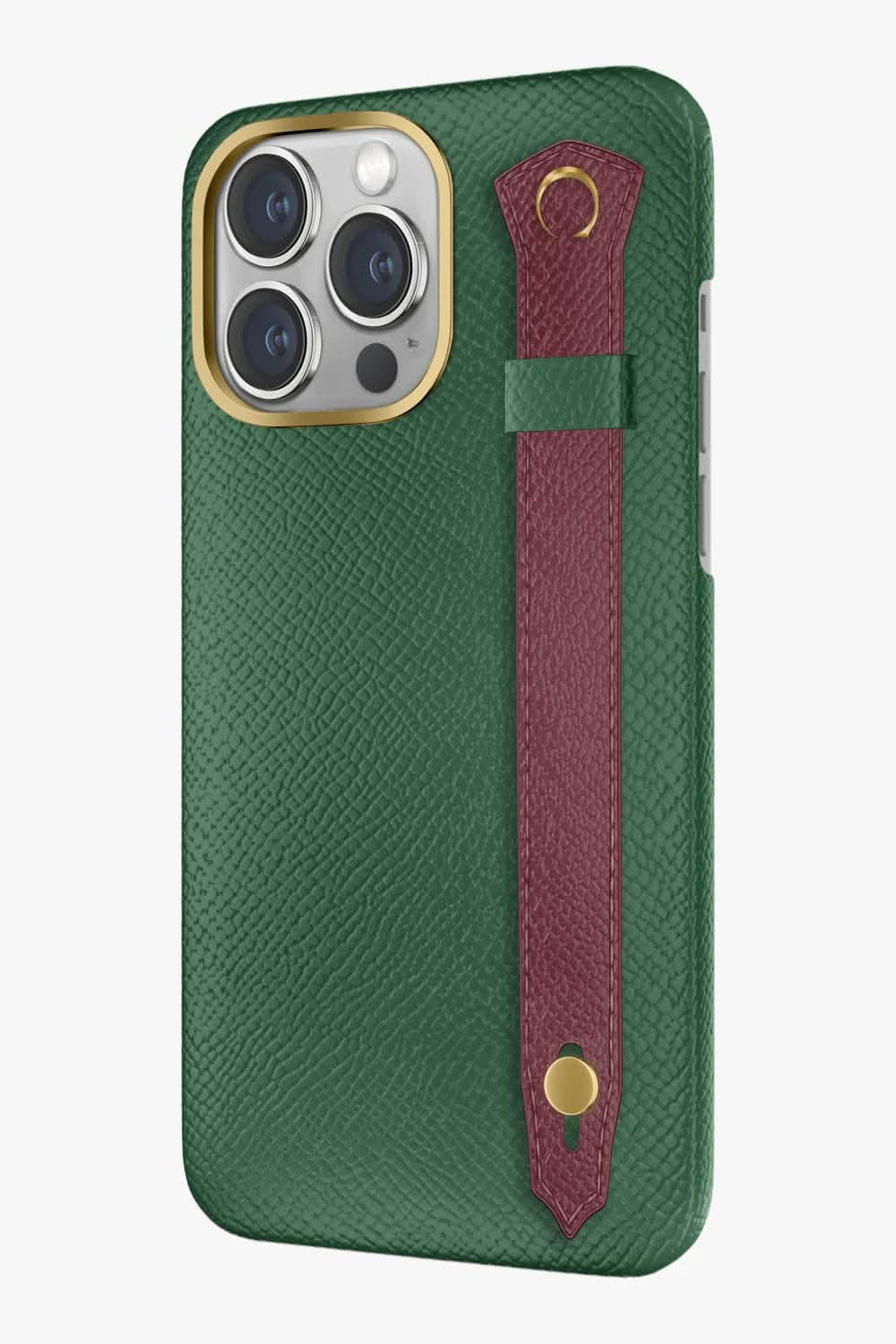 Calfskin Strap Case for iPhone 16 Pro Max - Calfskin Strap Case for iPhone 16 Pro Max - zollofrance