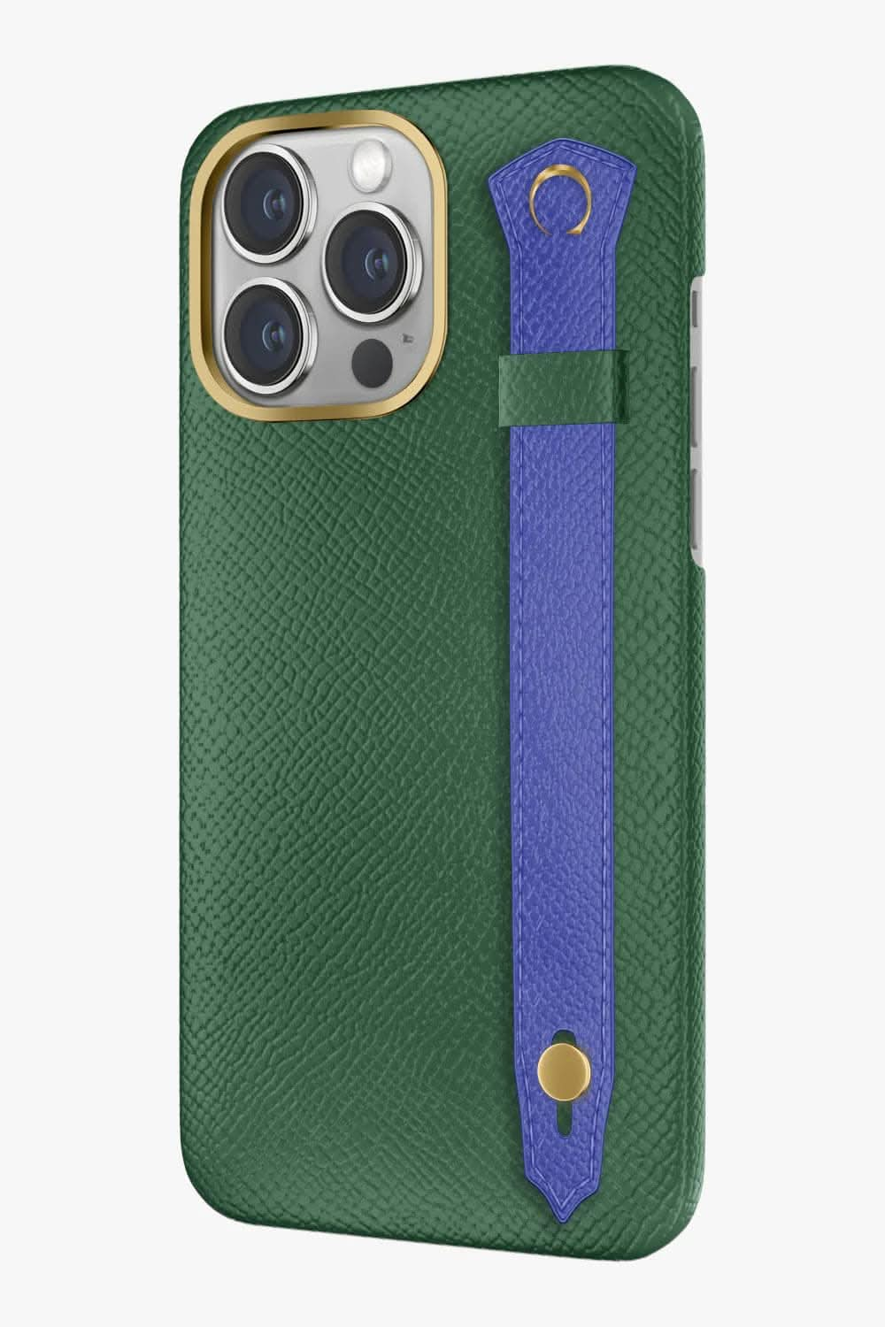 Calfskin Strap Case for iPhone 16 Pro Max - Calfskin Strap Case for iPhone 16 Pro Max - zollofrance