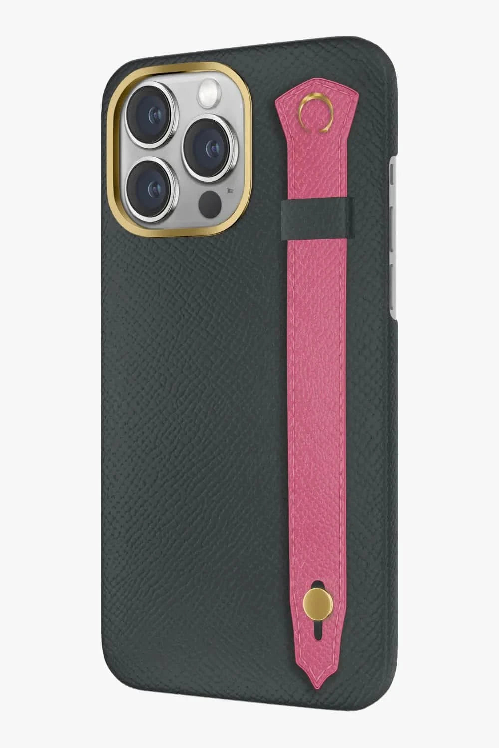 Calfskin Strap Case for iPhone 16 Pro Max - Calfskin Strap Case for iPhone 16 Pro Max - zollofrance