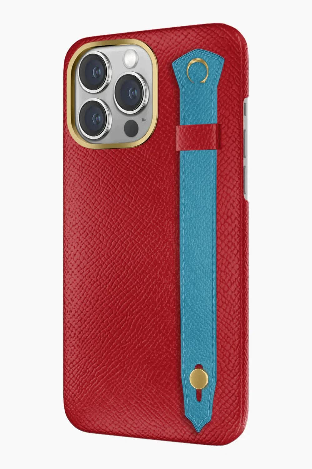 Calfskin Strap Case for iPhone 16 Pro Max - Calfskin Strap Case for iPhone 16 Pro Max - zollofrance