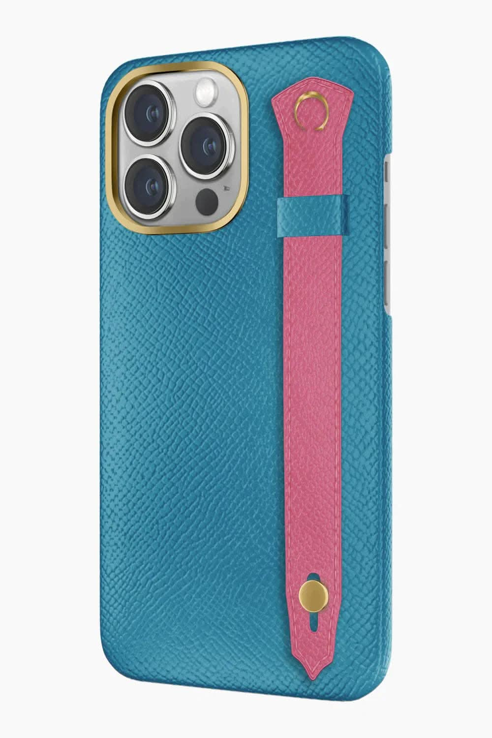 Calfskin Strap Case for iPhone 16 Pro Max - Calfskin Strap Case for iPhone 16 Pro Max - zollofrance