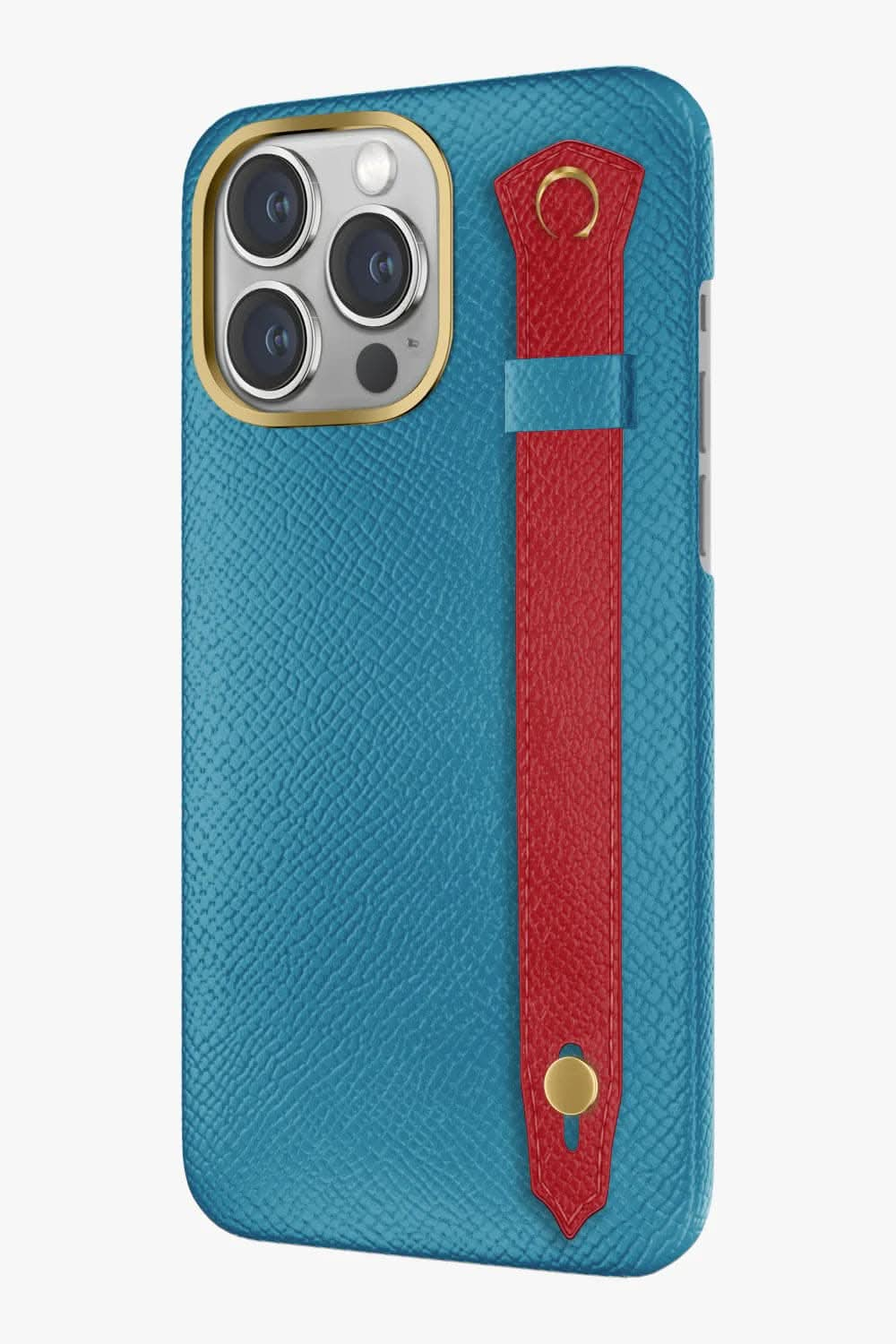 Calfskin Strap Case for iPhone 16 Pro Max - Calfskin Strap Case for iPhone 16 Pro Max - zollofrance