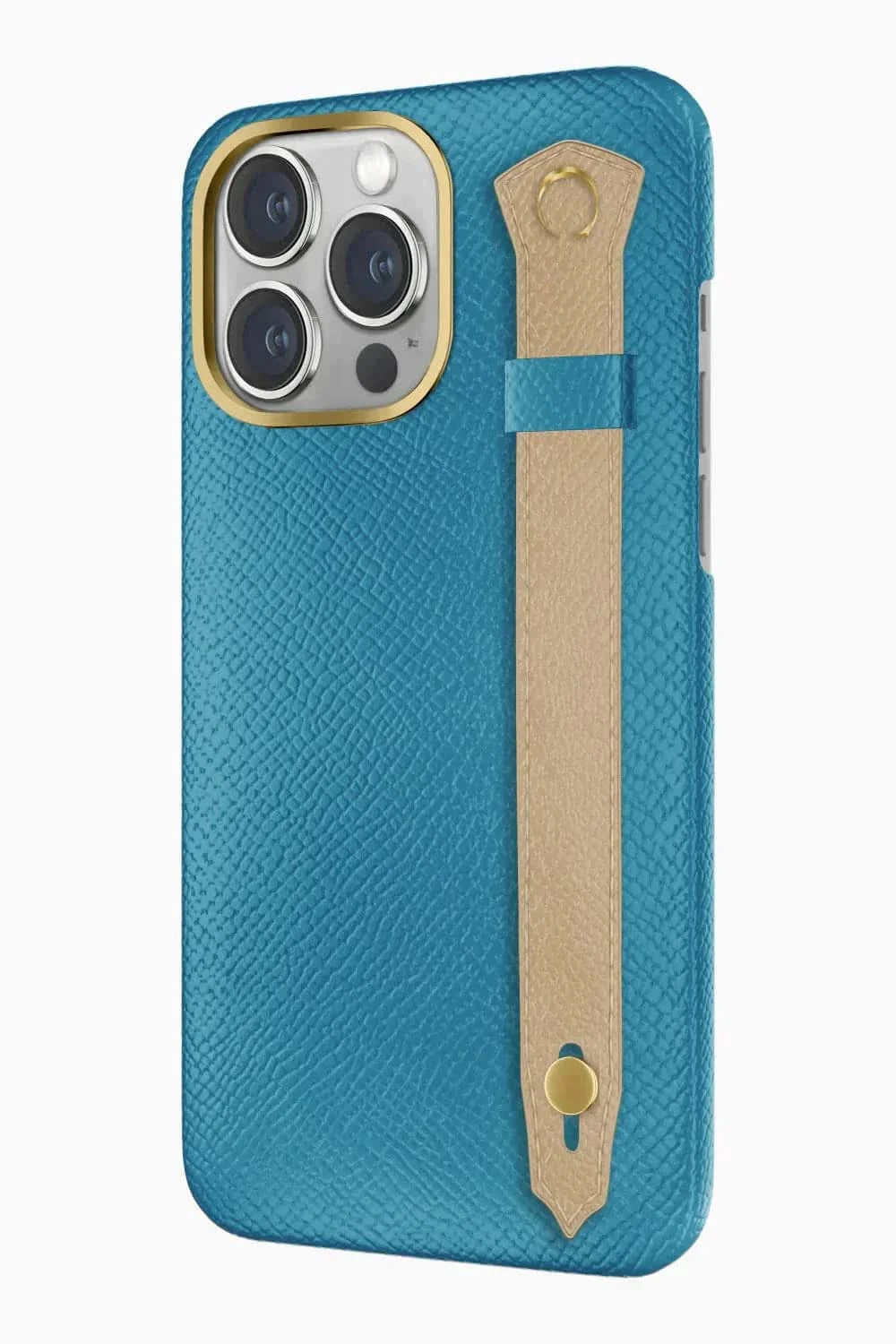 Calfskin Strap Case for iPhone 16 Pro Max - Calfskin Strap Case for iPhone 16 Pro Max - zollofrance