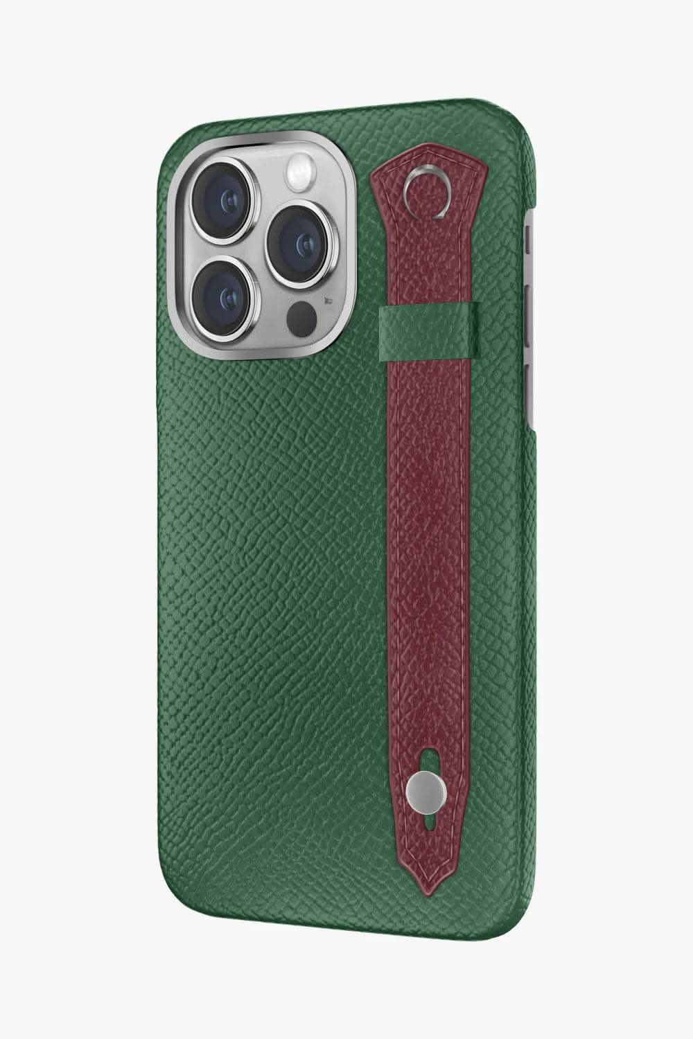 Calfskin Strap Case for iPhone 16 Pro - Calfskin Strap Case for iPhone 16 Pro - zollofrance