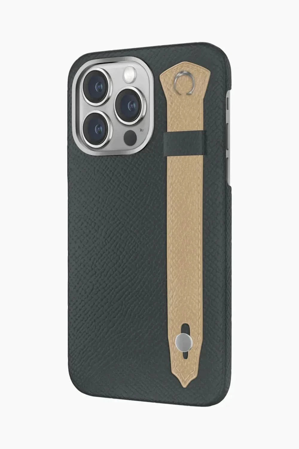 Calfskin Strap Case for iPhone 16 Pro - Calfskin Strap Case for iPhone 16 Pro - zollofrance