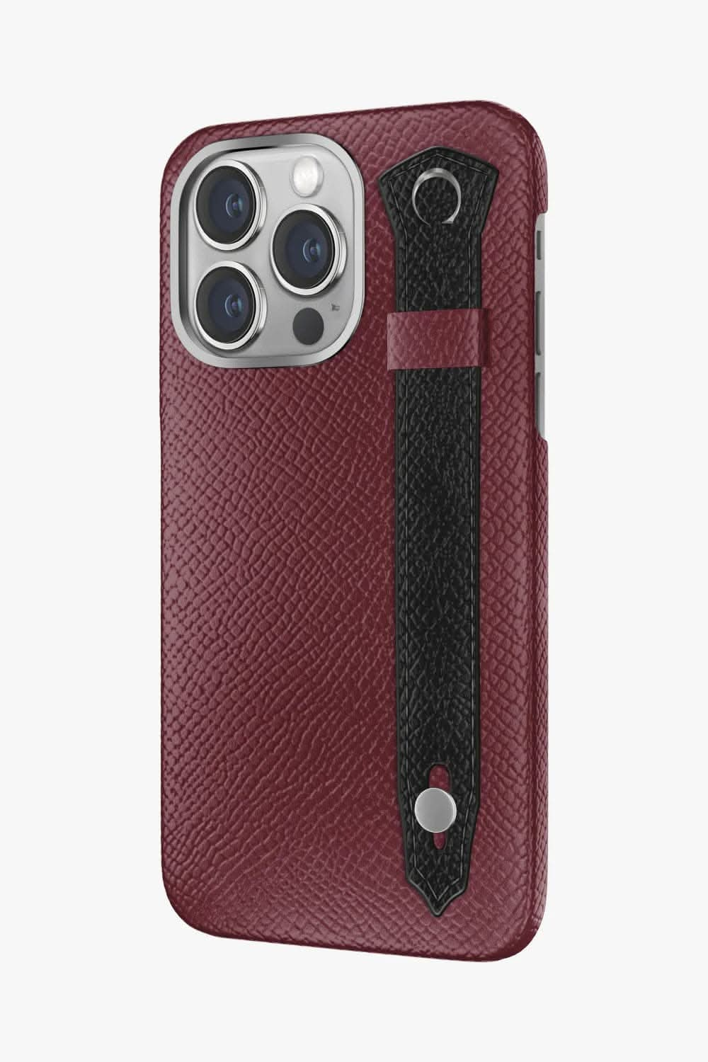 Calfskin Strap Case for iPhone 16 Pro - Calfskin Strap Case for iPhone 16 Pro - zollofrance